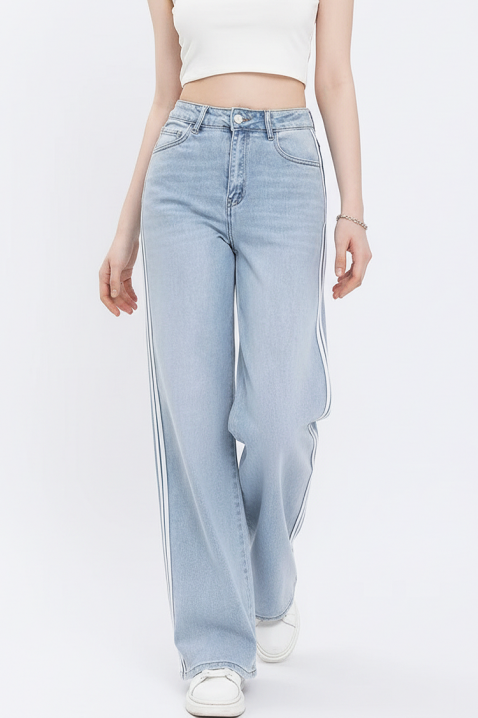 Τζιν SVORELDA, Χρώμα: Γαλάζιο, IVET.EU - Εκπτώσεις έως -80%