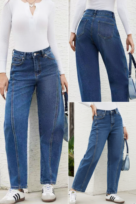 Τζιν ELRENZA, Χρώμα: μπλε, IVET.EU - Εκπτώσεις έως -80%