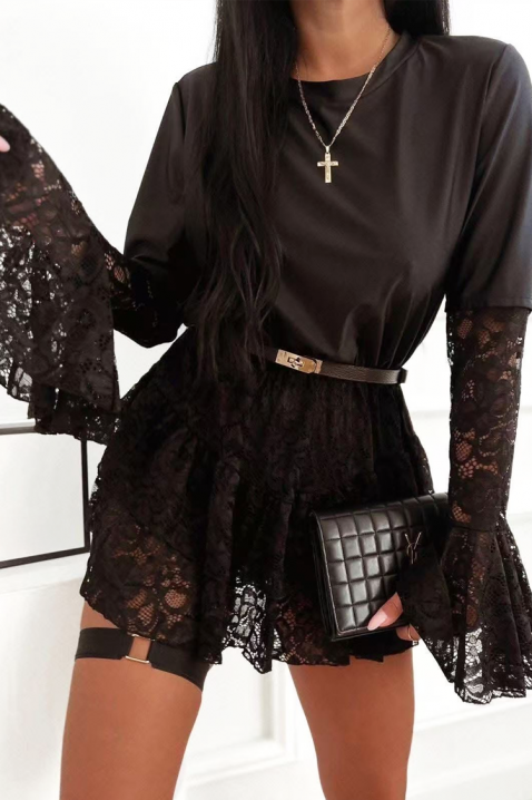 Ολόσωμη φόρμα MARTINSA, Χρώμα: μαύρο, IVET.EU - Εκπτώσεις έως -80%