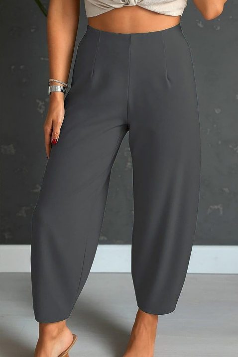 Παντελόνι AMAROLDA GRAFIT, Χρώμα: γραφίτης, IVET.EU - Εκπτώσεις έως -80%