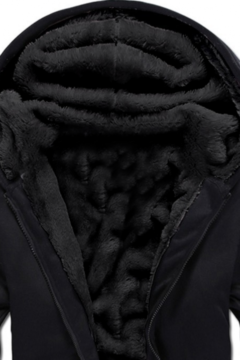 Ανδρικό φούτερ ROB BLACK, Χρώμα: μαύρο, IVET.EU - Εκπτώσεις έως -80%