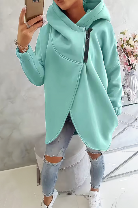 Φούτερ SIOMEJA SKY, Χρώμα: Γαλάζιο, IVET.EU - Εκπτώσεις έως -80%