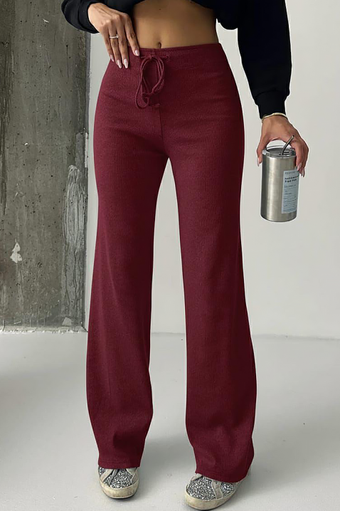 Παντελόνι ZENTANA BORDO, Χρώμα: μπορντό, IVET.EU - Εκπτώσεις έως -80%