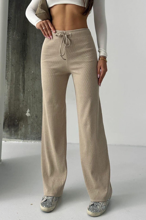 Παντελόνι ZENTANA BEIGE, Χρώμα: μπεζ, IVET.EU - Εκπτώσεις έως -80%