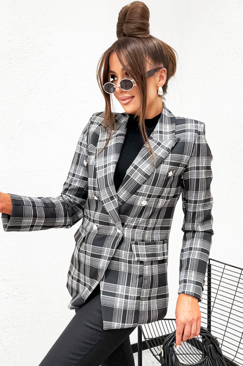 Σακάκι SORANZA GREY, Χρώμα: γκρι, IVET.EU - Εκπτώσεις έως -80%