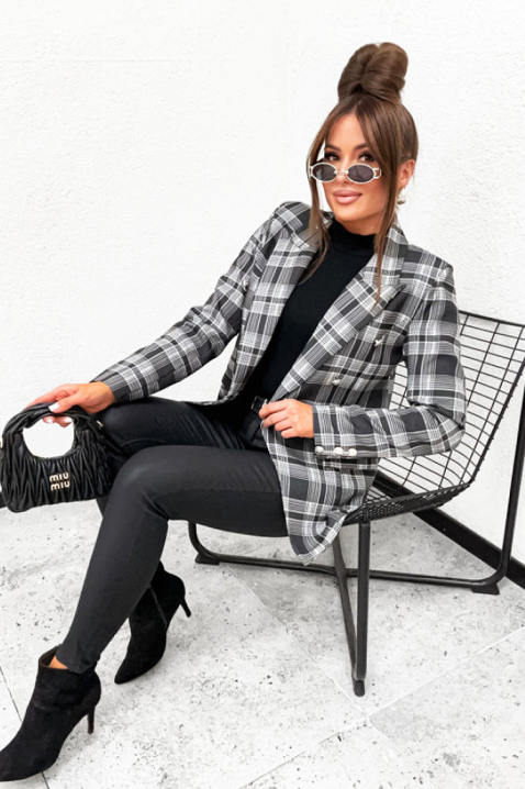 Σακάκι SORANZA GREY, Χρώμα: γκρι, IVET.EU - Εκπτώσεις έως -80%