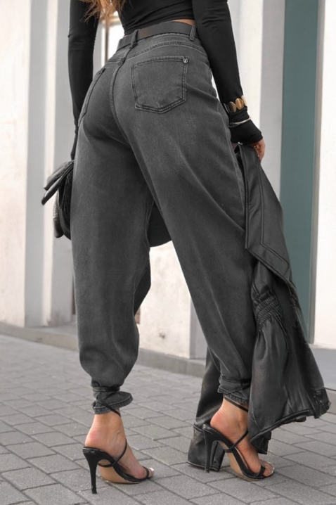 Τζιν DAVILZA, Χρώμα: μαύρο, IVET.EU - Εκπτώσεις έως -80%