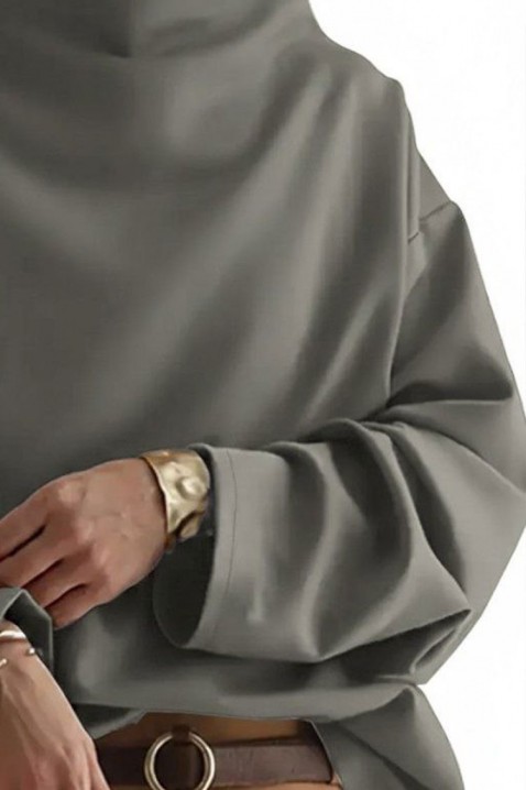 Γυναικεία μπλούζα BACHORELA GREY, Χρώμα: γκρι, IVET.EU - Εκπτώσεις έως -80%