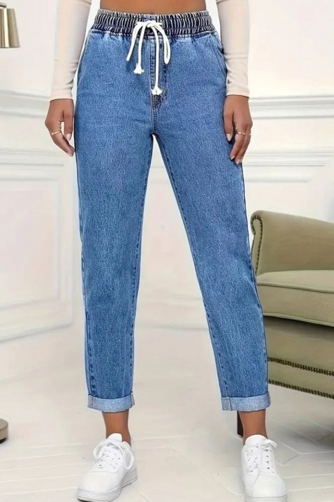 Τζιν KALVORSA, Χρώμα: μπλε, IVET.EU - Εκπτώσεις έως -80%