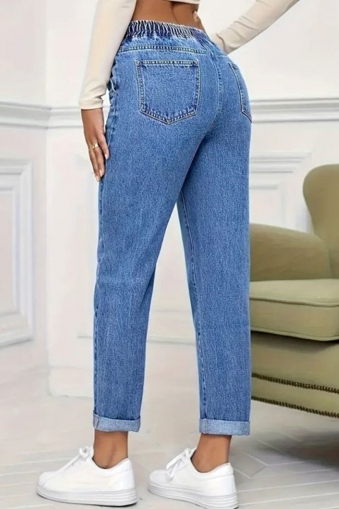 Τζιν KALVORSA, Χρώμα: μπλε, IVET.EU - Εκπτώσεις έως -80%