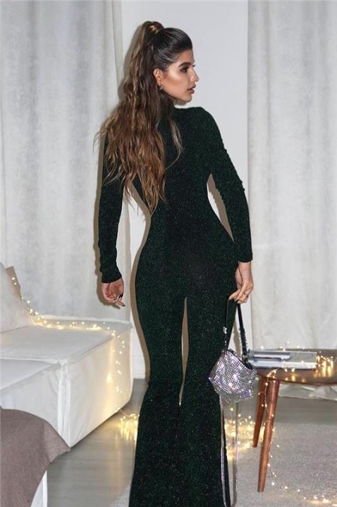 Ολόσωμη φόρμα ELONDANA BLACK, Χρώμα: μαύρο, IVET.EU - Εκπτώσεις έως -80%