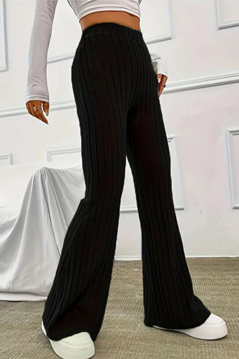 Παντελόνι SERFIOTA BLACK, Χρώμα: μαύρο, IVET.EU - Εκπτώσεις έως -80%