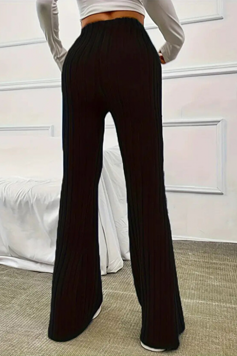 Παντελόνι SERFIOTA BLACK, Χρώμα: μαύρο, IVET.EU - Εκπτώσεις έως -80%