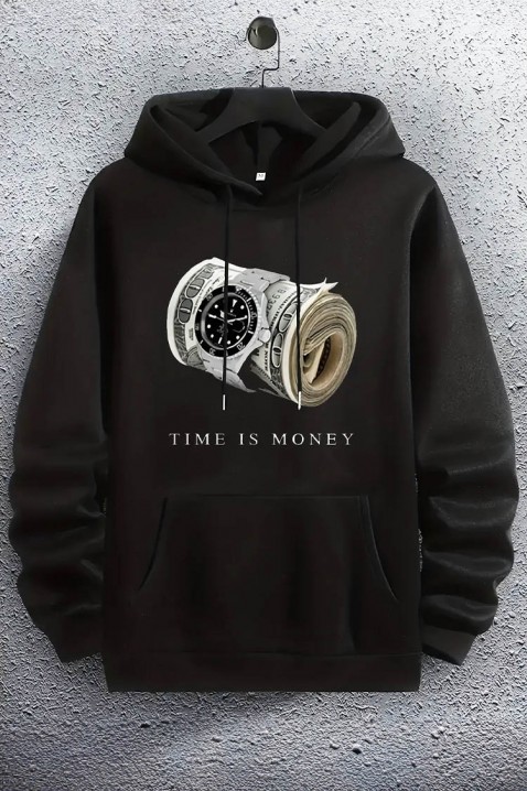 Φούτερ MARLINZA, Χρώμα: μαύρο, IVET.EU - Εκπτώσεις έως -80%