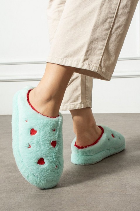 Γυναικείες παντόφλες MEGOLDA MINT, Χρώμα: μέντα, IVET.EU - Εκπτώσεις έως -80%