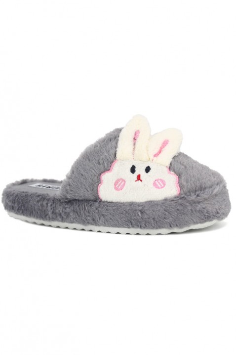 Γυναικείες παντόφλες TRIOGEFA GREY, Χρώμα: γκρι, IVET.EU - Εκπτώσεις έως -80%