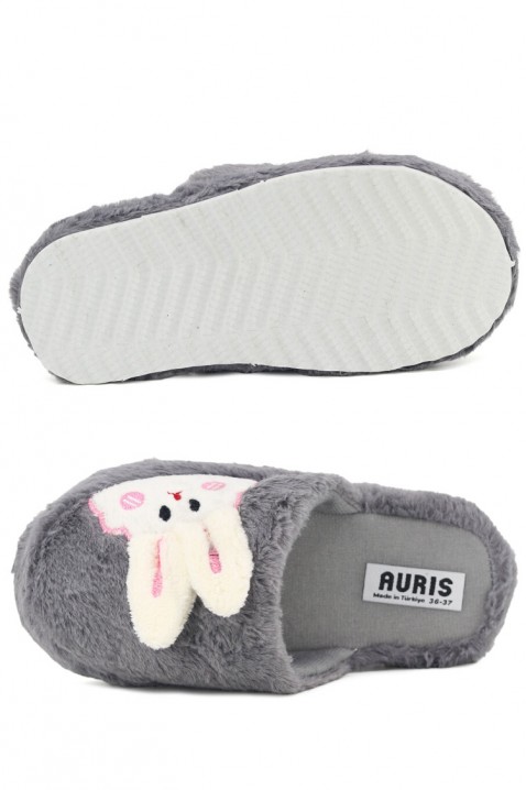 Γυναικείες παντόφλες TRIOGEFA GREY, Χρώμα: γκρι, IVET.EU - Εκπτώσεις έως -80%