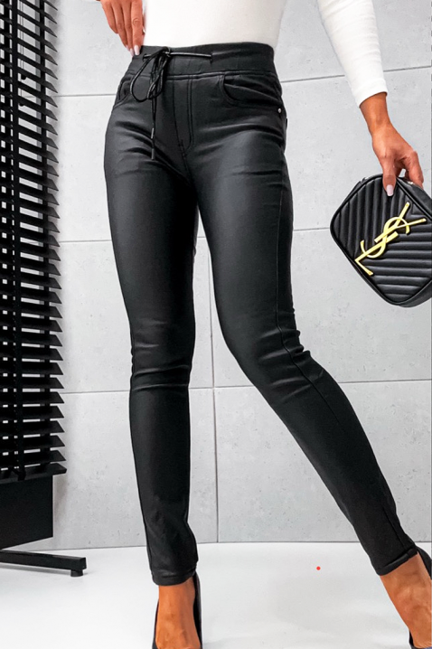 Παντελόνι TERMONTA, Χρώμα: μαύρο, IVET.EU - Εκπτώσεις έως -80%