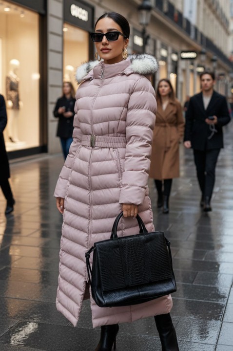 Μπουφάν LUBLENDA LILA, Χρώμα: μωβ, IVET.EU - Εκπτώσεις έως -80%