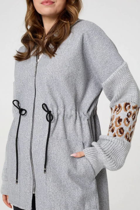 Φούτερ KERTOLSA, Χρώμα: γκρι, IVET.EU - Εκπτώσεις έως -80%