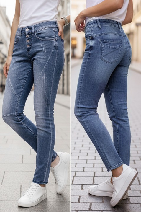 Τζιν FEJIZA BLUE, Χρώμα: μπλε, IVET.EU - Εκπτώσεις έως -80%