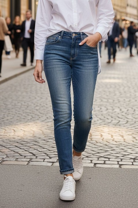 Τζιν KOLTERZA BLUE, Χρώμα: μπλε, IVET.EU - Εκπτώσεις έως -80%