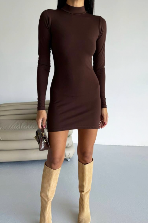 Φόρεμα BRAVALDA, Χρώμα: καφέ, IVET.EU - Εκπτώσεις έως -80%