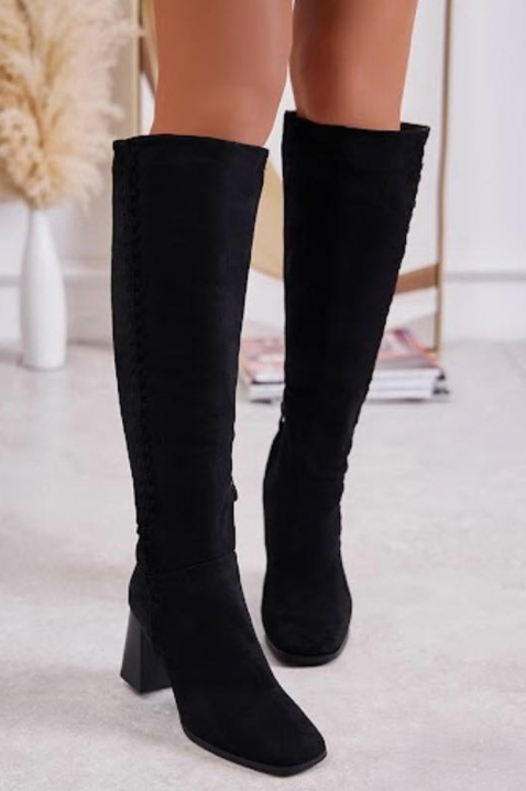 Μπότες EBLINDA, Χρώμα: μαύρο, IVET.EU - Εκπτώσεις έως -80%