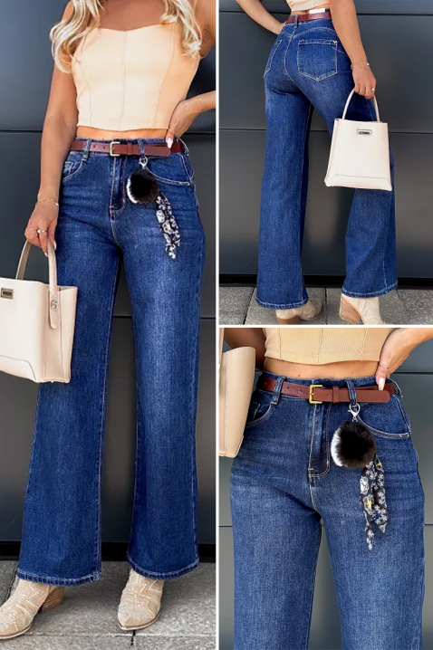 Τζιν DANSARA, Χρώμα: μπλε, IVET.EU - Εκπτώσεις έως -80%