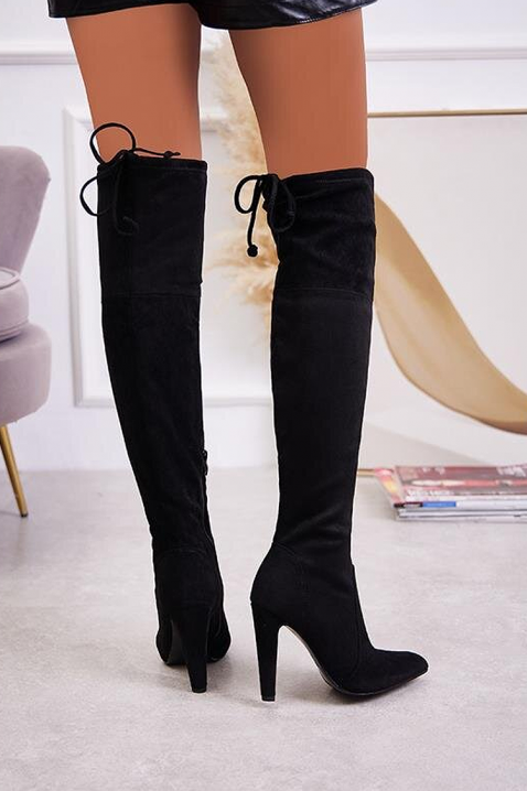 Μπότες CHERLONDA, Χρώμα: μαύρο, IVET.EU - Εκπτώσεις έως -80%