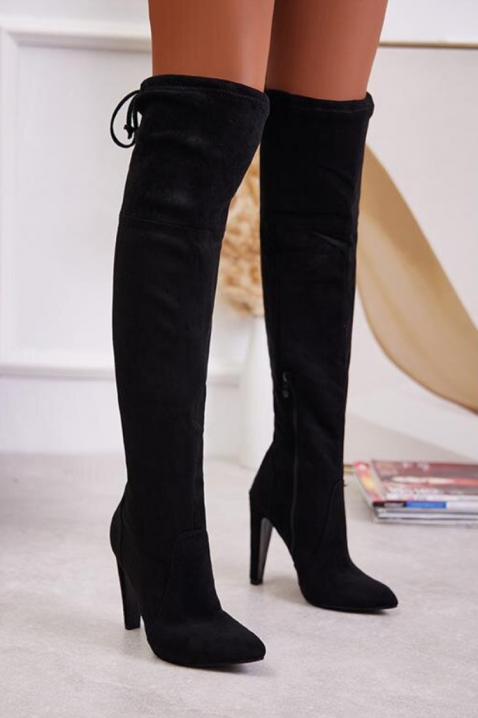 Μπότες CHERLONDA, Χρώμα: μαύρο, IVET.EU - Εκπτώσεις έως -80%