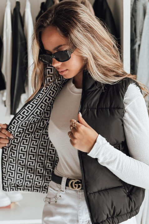 Γιλέκο BRASELDA BLACK, Χρώμα: μαύρο, IVET.EU - Εκπτώσεις έως -80%