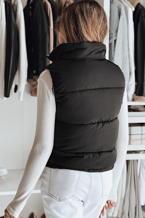 Γιλέκο BRASELDA BLACK, Χρώμα: μαύρο, IVET.EU - Εκπτώσεις έως -80%