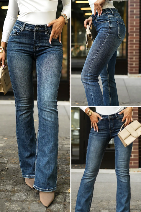 Τζιν KEMFITA, Χρώμα: μπλε, IVET.EU - Εκπτώσεις έως -80%