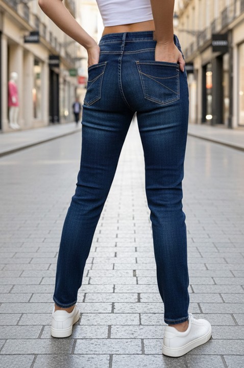 Τζιν KABROZA, Χρώμα: σκούρο μπλε, IVET.EU - Εκπτώσεις έως -80%