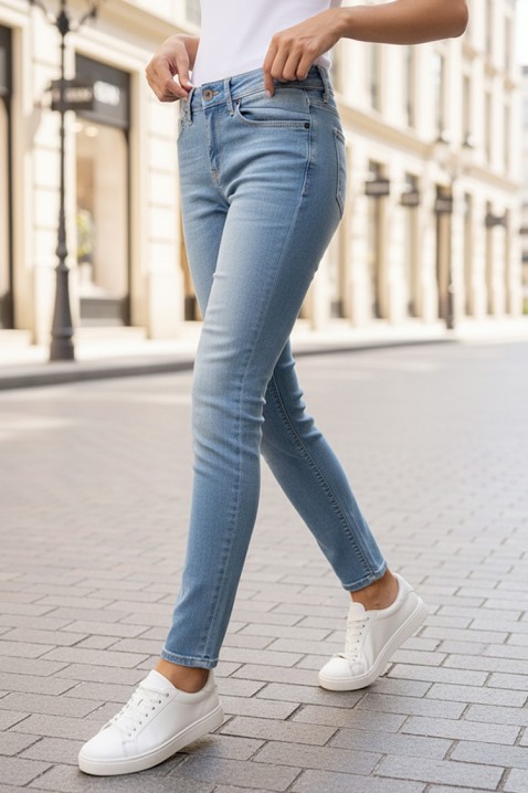 Τζιν LAMORIA, Χρώμα: Γαλάζιο, IVET.EU - Εκπτώσεις έως -80%