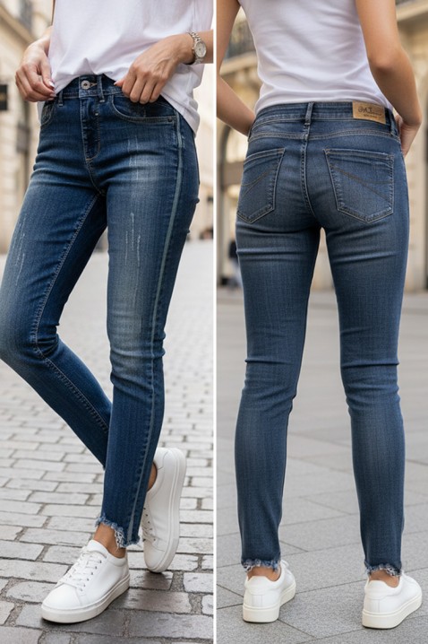 Τζιν FAMAGA, Χρώμα: σκούρο μπλε, IVET.EU - Εκπτώσεις έως -80%