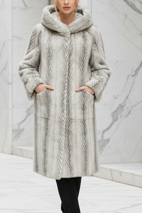 Παλτό LEDOLZA, Χρώμα: γκρι, IVET.EU - Εκπτώσεις έως -80%