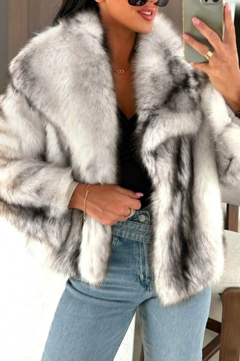 Παλτό BOTENZA WHITE, Χρώμα: άσπρο, IVET.EU - Εκπτώσεις έως -80%