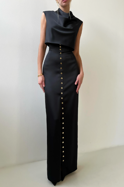 Σύνολο POLIONA BLACK, Χρώμα: μαύρο, IVET.EU - Εκπτώσεις έως -80%