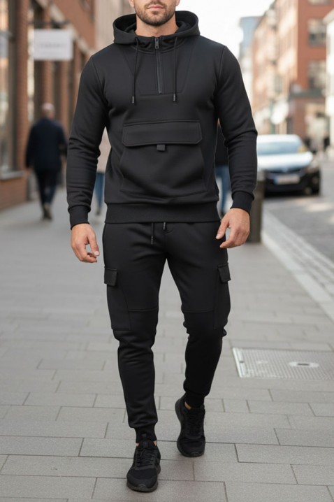 Ανδρικό σύνολο BETRIDO BLACK, Χρώμα: μαύρο, IVET.EU - Εκπτώσεις έως -80%