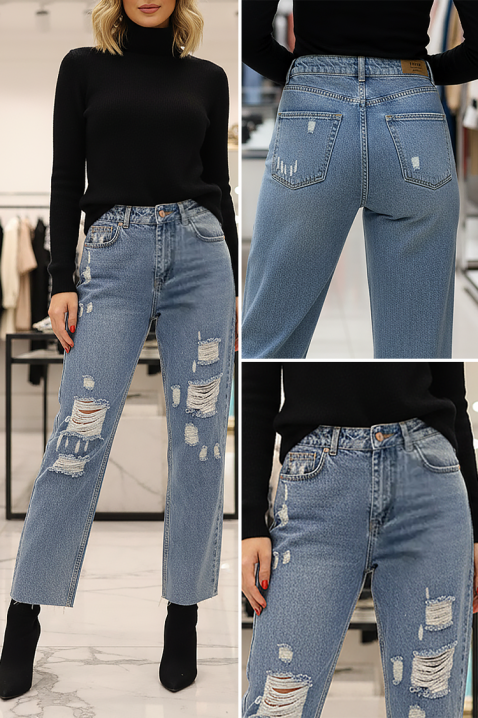 Τζιν ARINAZA, Χρώμα: Γαλάζιο, IVET.EU - Εκπτώσεις έως -80%