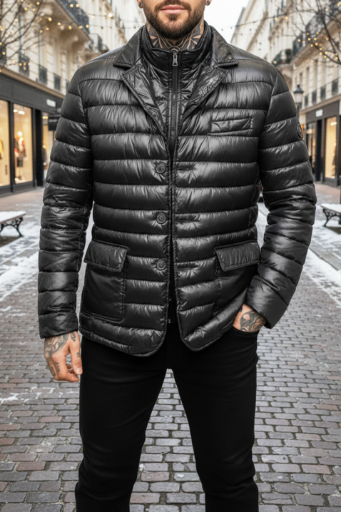 Ανδρικό μπουφάν ROXOR BLACK, Χρώμα: μαύρο, IVET.EU - Εκπτώσεις έως -80%