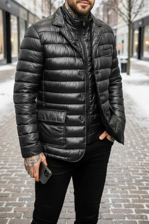 Ανδρικό μπουφάν ROXOR BLACK, Χρώμα: μαύρο, IVET.EU - Εκπτώσεις έως -80%