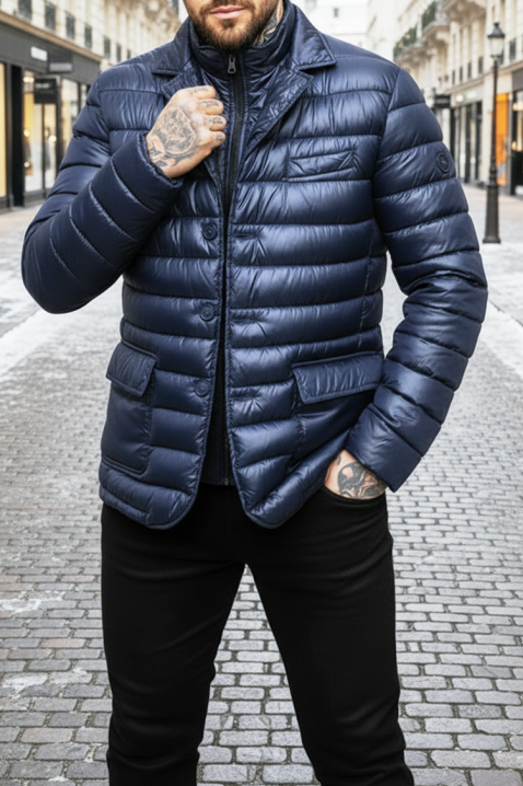 Ανδρικό μπουφάν ROXOR NAVY, Χρώμα: σκούρο μπλε, IVET.EU - Εκπτώσεις έως -80%