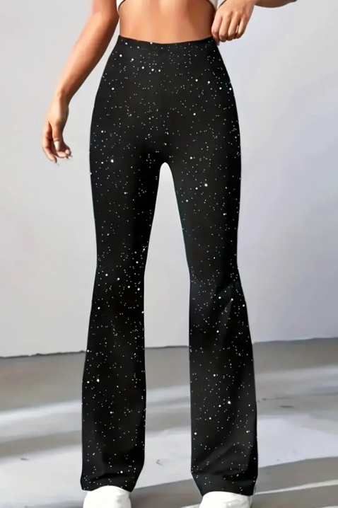 Παντελόνι DENSIARA, Χρώμα: μαύρο, IVET.EU - Εκπτώσεις έως -80%