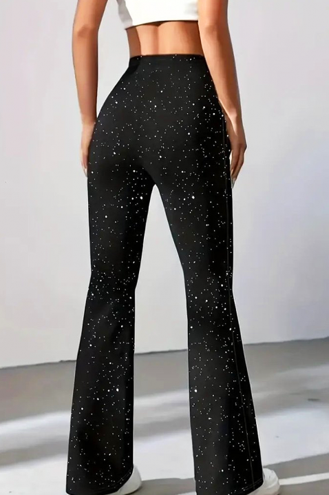 Παντελόνι DENSIARA, Χρώμα: μαύρο, IVET.EU - Εκπτώσεις έως -80%