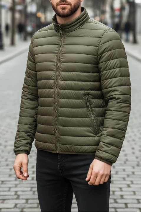 Ανδρικό μπουφάν JREDRO, Χρώμα: χακί, IVET.EU - Εκπτώσεις έως -80%