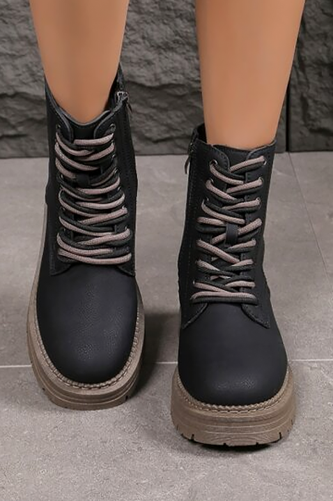 Γυναικεία μποτάκια MONDEGA BLACK, Χρώμα: μαύρο, IVET.EU - Εκπτώσεις έως -80%