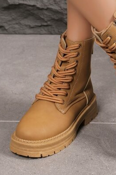 Γυναικεία μποτάκια MONDEGA BROWN, Χρώμα: ανοιχτό καφέ, IVET.EU - Εκπτώσεις έως -80%